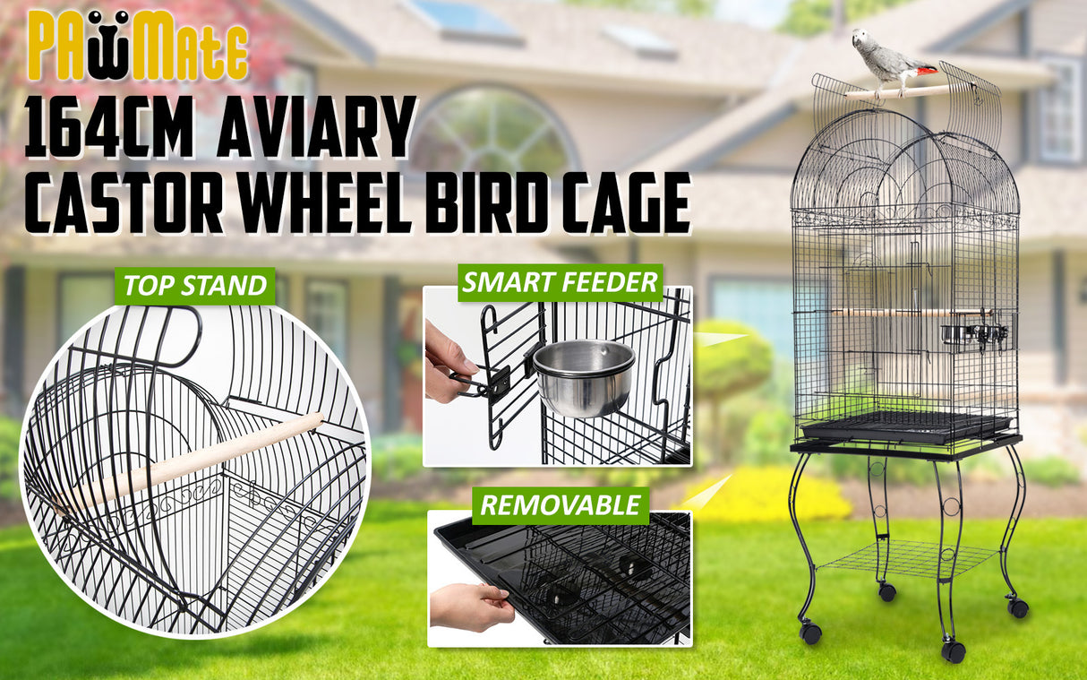 164cm Bird Cage Parrot Aviary SOPRANO