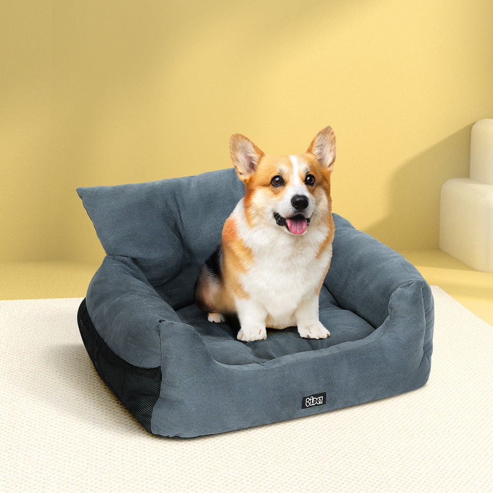 i.Pet Portable Waterproof Dog Travel Booster Seat with Non-Slip Design