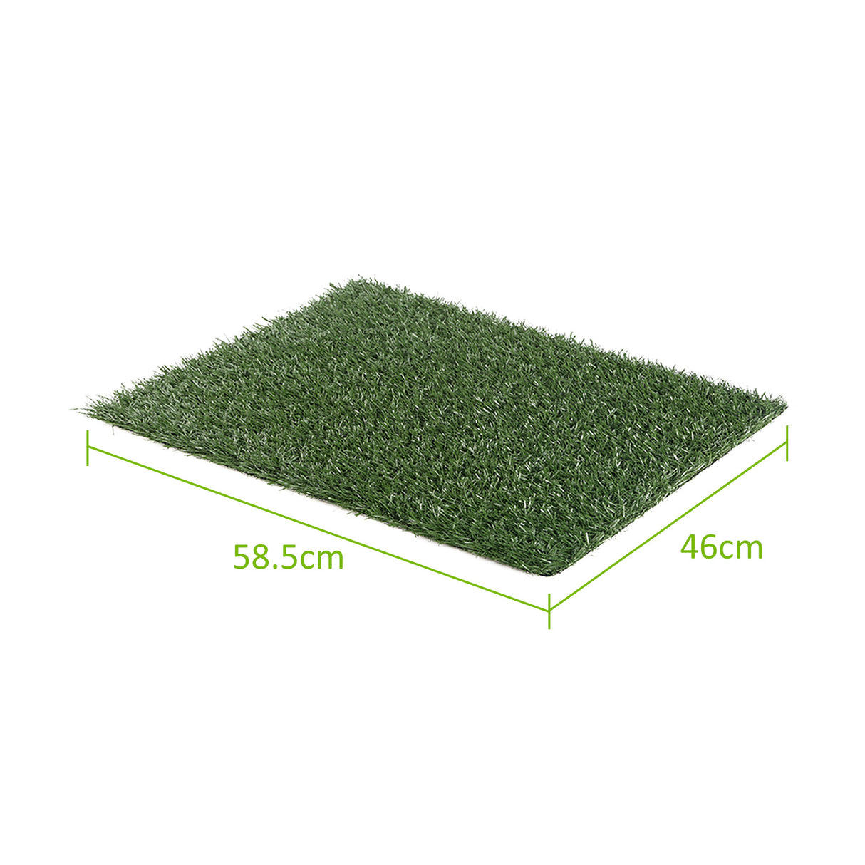 2X 58.5cm x 46cm Grass Mats
