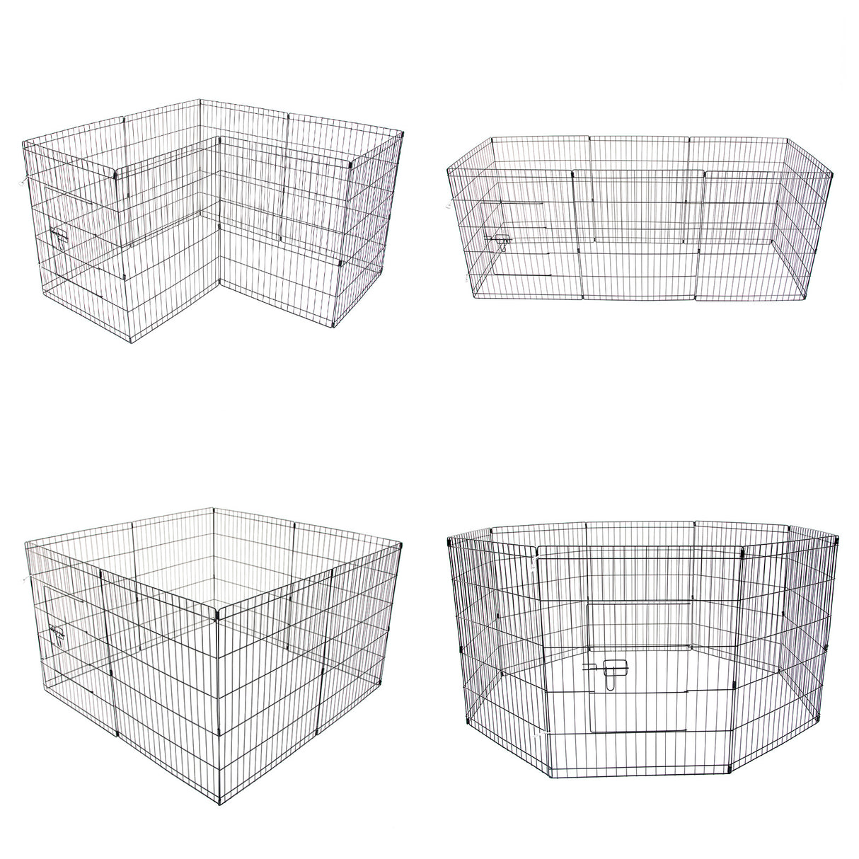 30in 8 Panel Foldable Pet Playpen