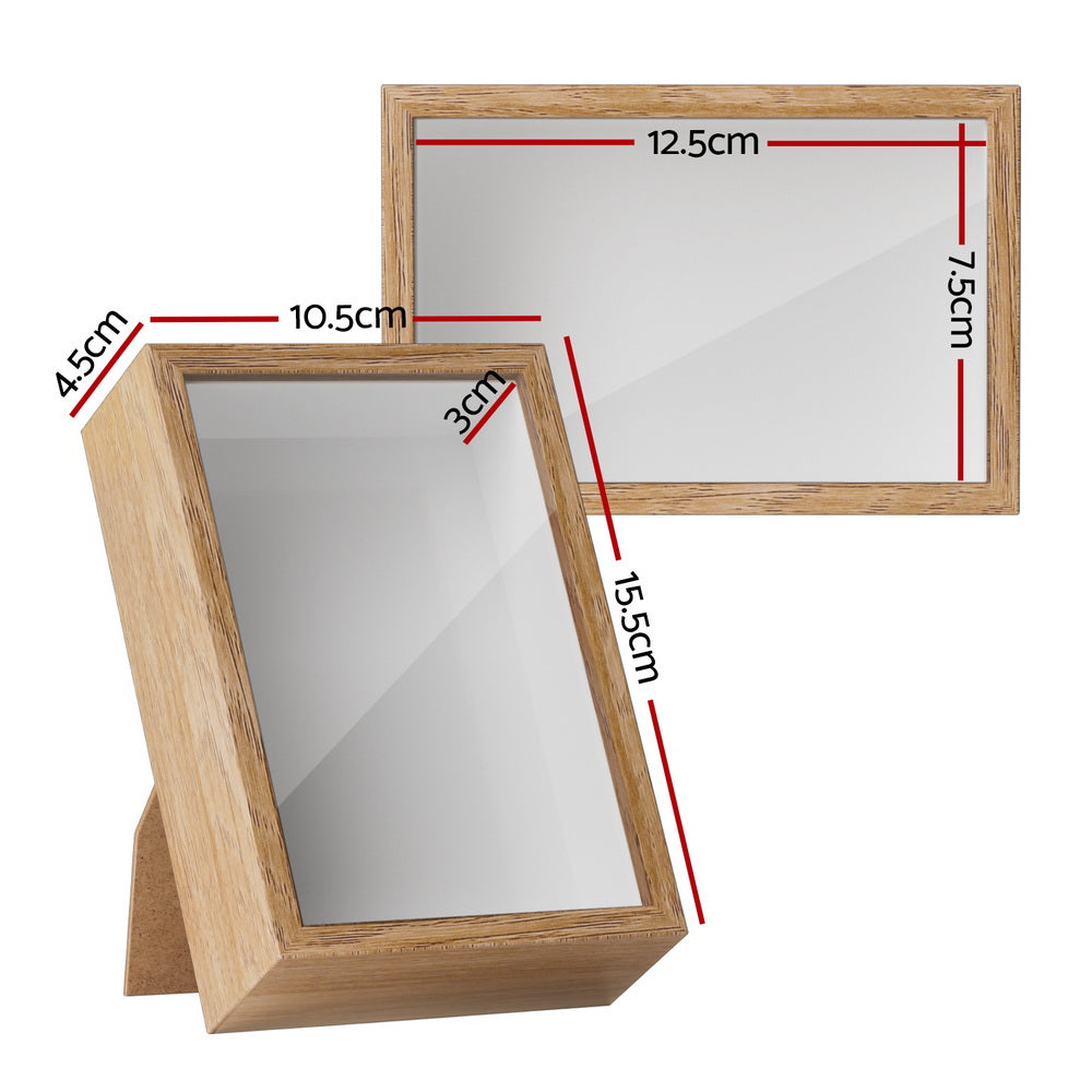 Artiss 3-Piece 3D Photo Frame Set for 7.5x12.5 cm Prints