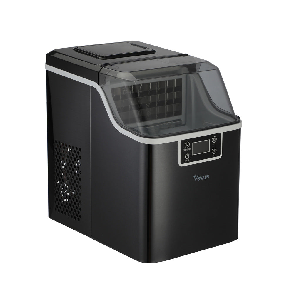 Vevare 3.2L Portable Ice Maker with Ice Cube Scoop Stainless