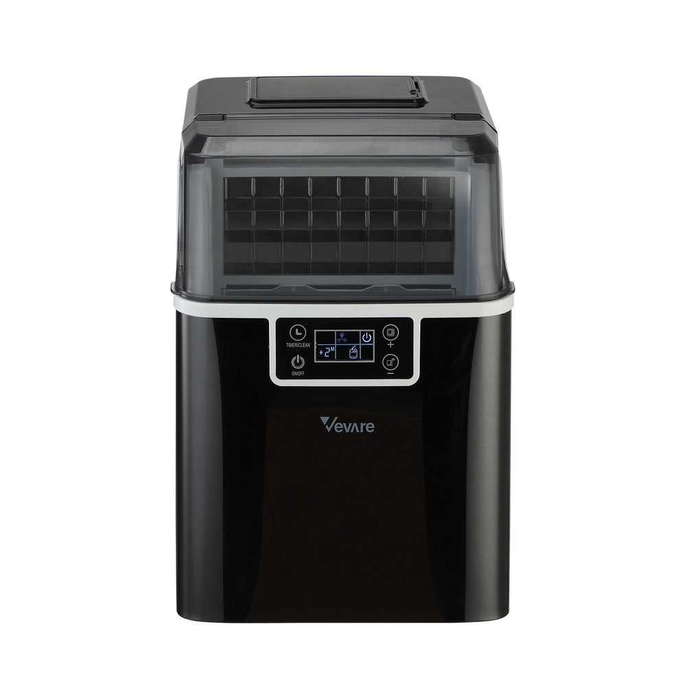 Vevare 3.2L Portable Ice Maker with Ice Cube Scoop Stainless