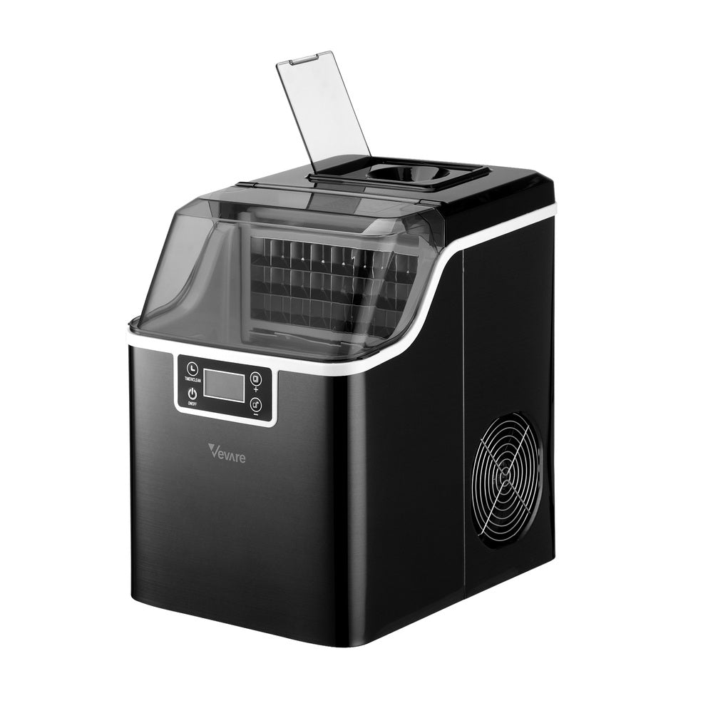 Vevare 3.2L Portable Ice Maker with Ice Cube Scoop Stainless
