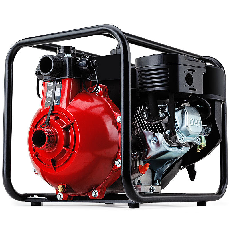 WARTON 8HP 1.5' 1' Petrol High Pressure Water Transfer Pump Fire Fighting Irrigation