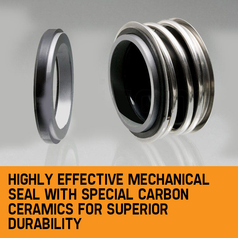 WARTON 8HP 1.5' 1' Petrol High Pressure Water Transfer Pump Fire Fighting Irrigation