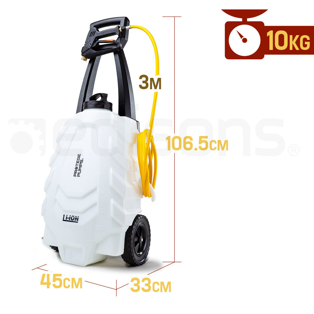 PROTEGE 30L Garden Weed Sprayer Multifunction Trolley Fertilizing Watering Farm