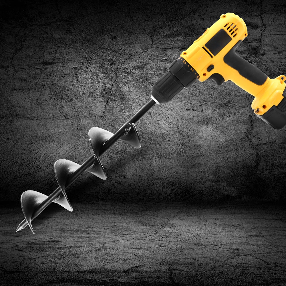 Heavy-Duty GIANTZ 75x300mm Power Garden Auger for Efficient Earth Planting