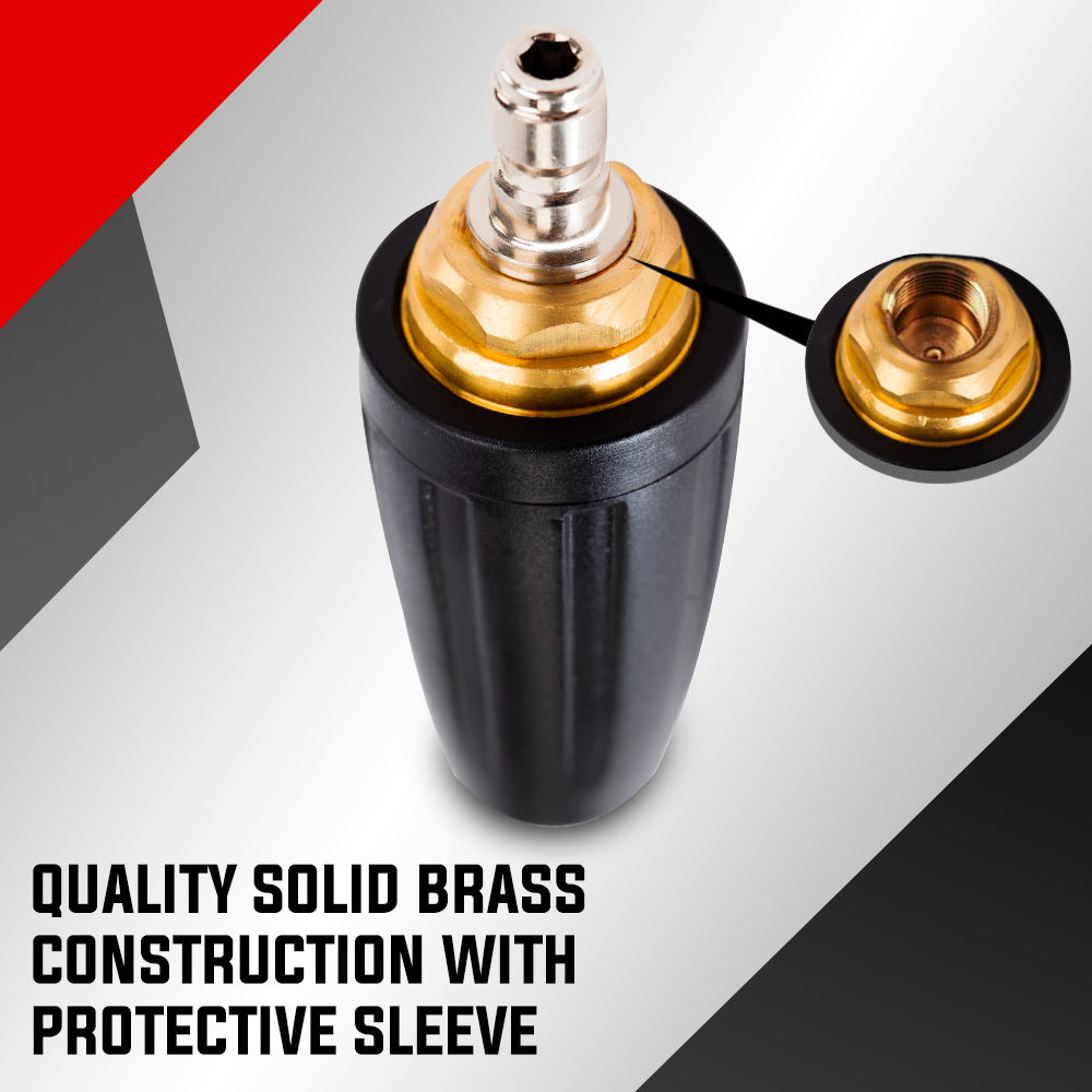 JET-USA 5000PSI Turbo Head Nozzle for High Pressure Washer Cleaner