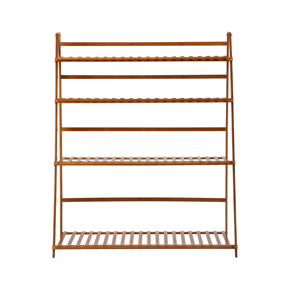 Livsip Plant Shelf Rack Display Stand 4-tier Indoor Outdoor