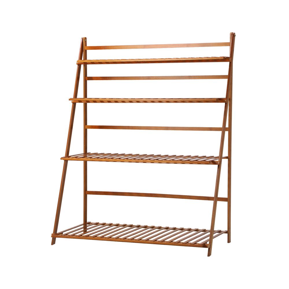 Livsip Plant Shelf Rack Display Stand 4-tier Indoor Outdoor