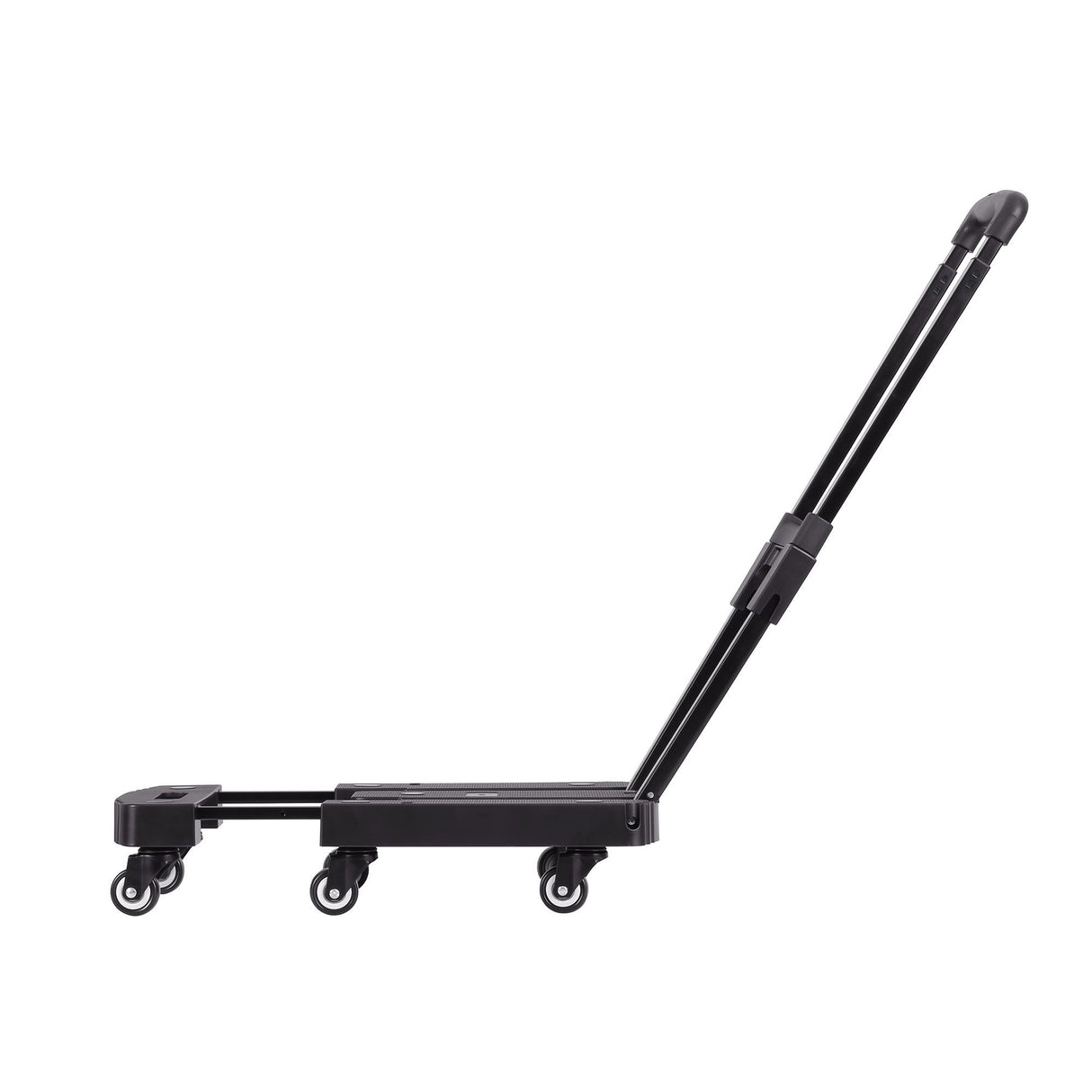 Giantz Folding Hand Truck Platform Trolley Foldable Dolly Cart 200kg Load Black