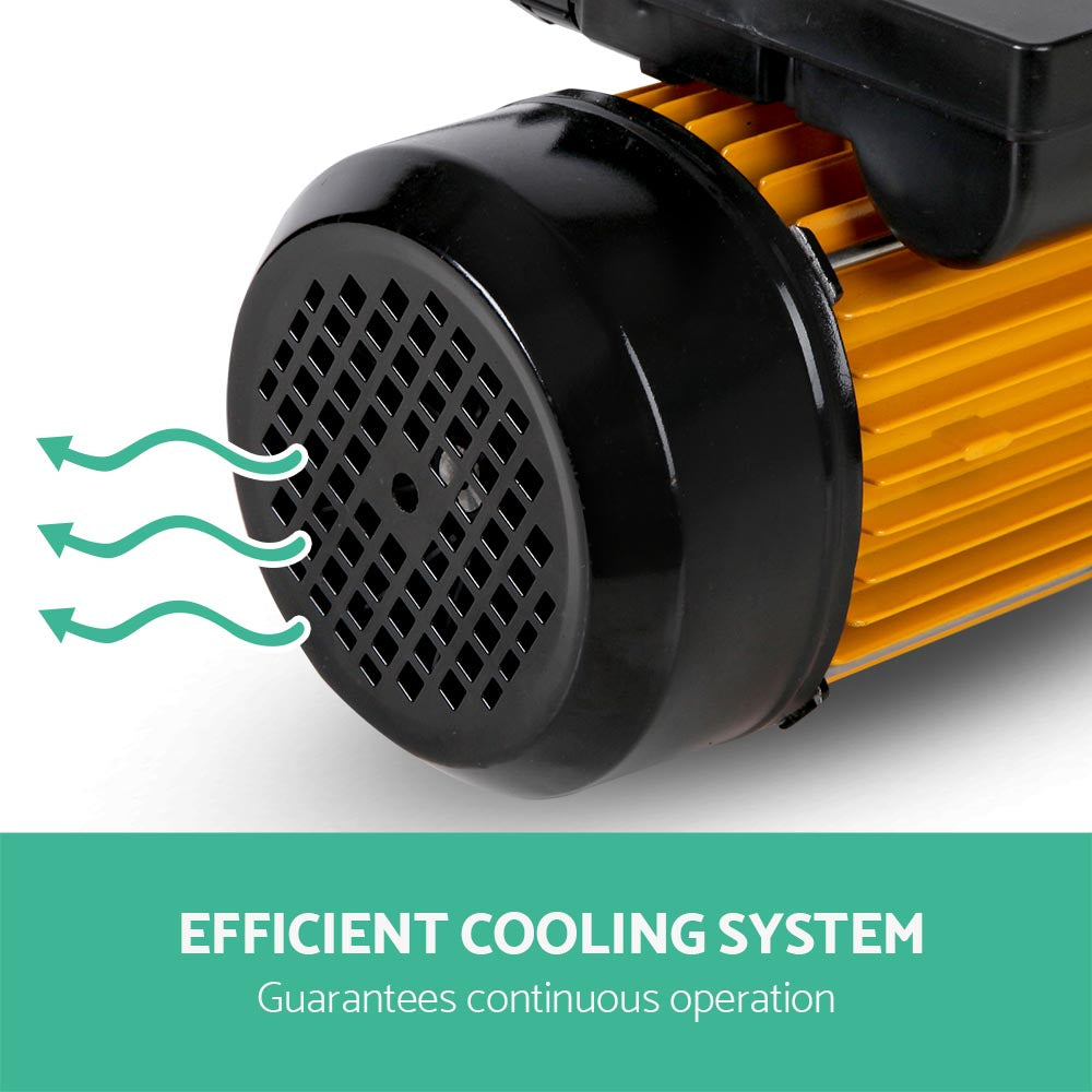 Giantz Garden Water Pump High Pressure 2000W 4-Stage Tank Irrigation Yellow