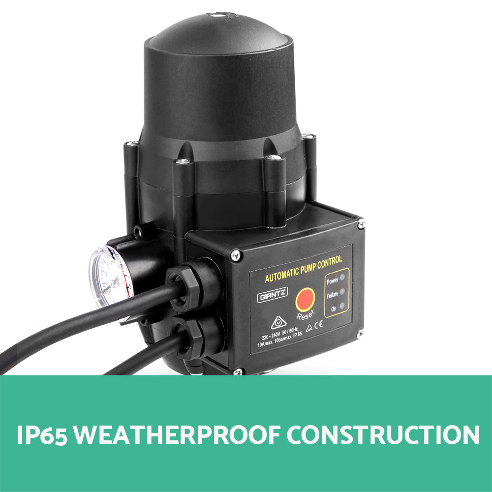 Giantz Garden Water Pump High Pressure 2500W 5-Stage Tank Irrigation Black