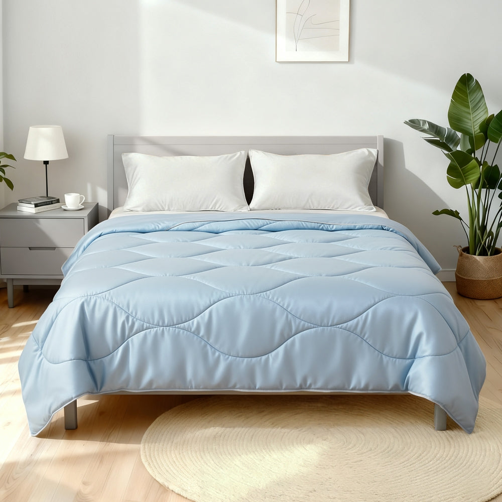 Giselle Tencel Quilt 200GSM Summer Quilts Comforter Doona Light Weight Soft Throw Blanket Queen