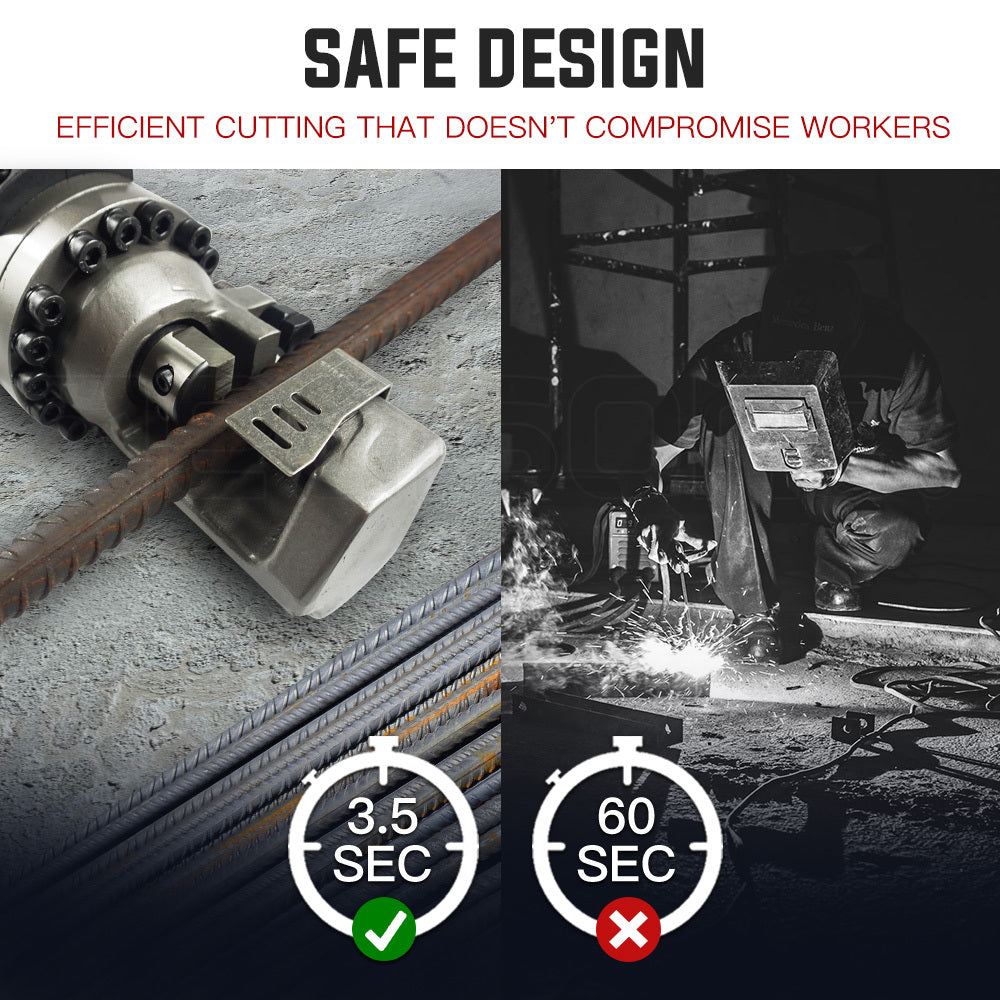BAUMR-AG Hydraulic Portable Electric Rebar Cutter 22mm 950W - RB22T