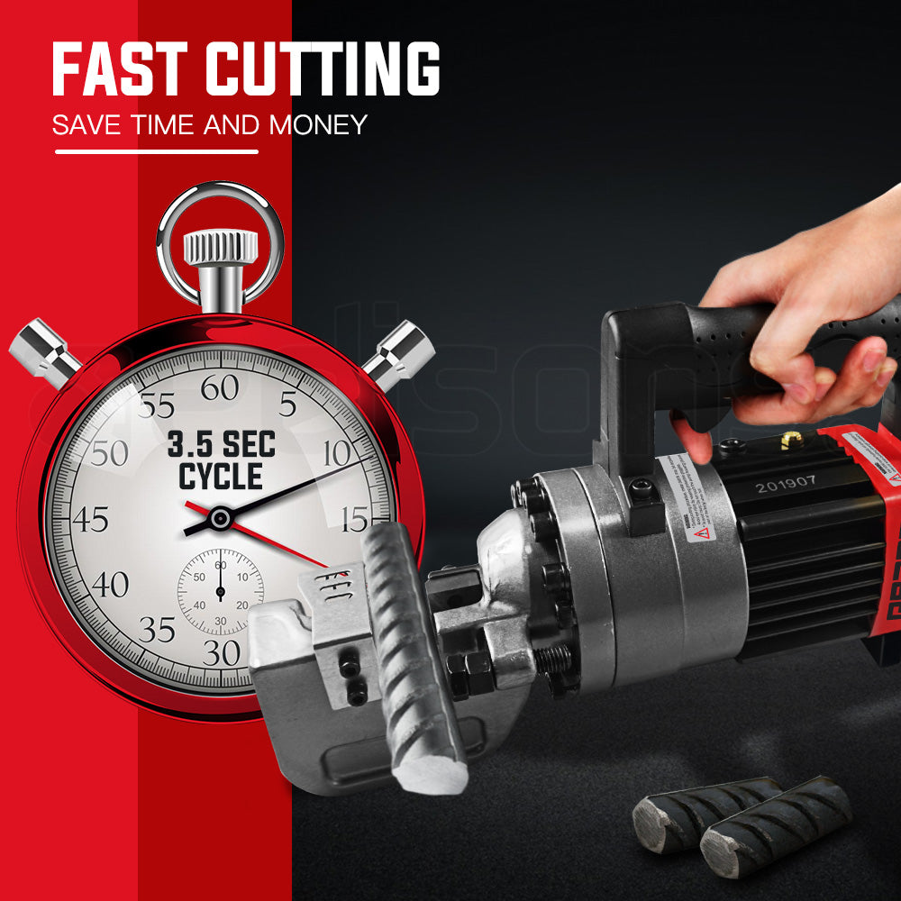 BAUMR-AG Hydraulic Portable Electric Rebar Cutter 22mm 950W - RB22T