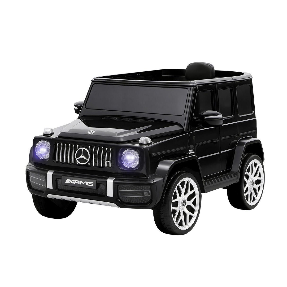 Kids Electric Ride On Car Mercedes-Benz Licensed AMG G63 Toy Cars 12V Black