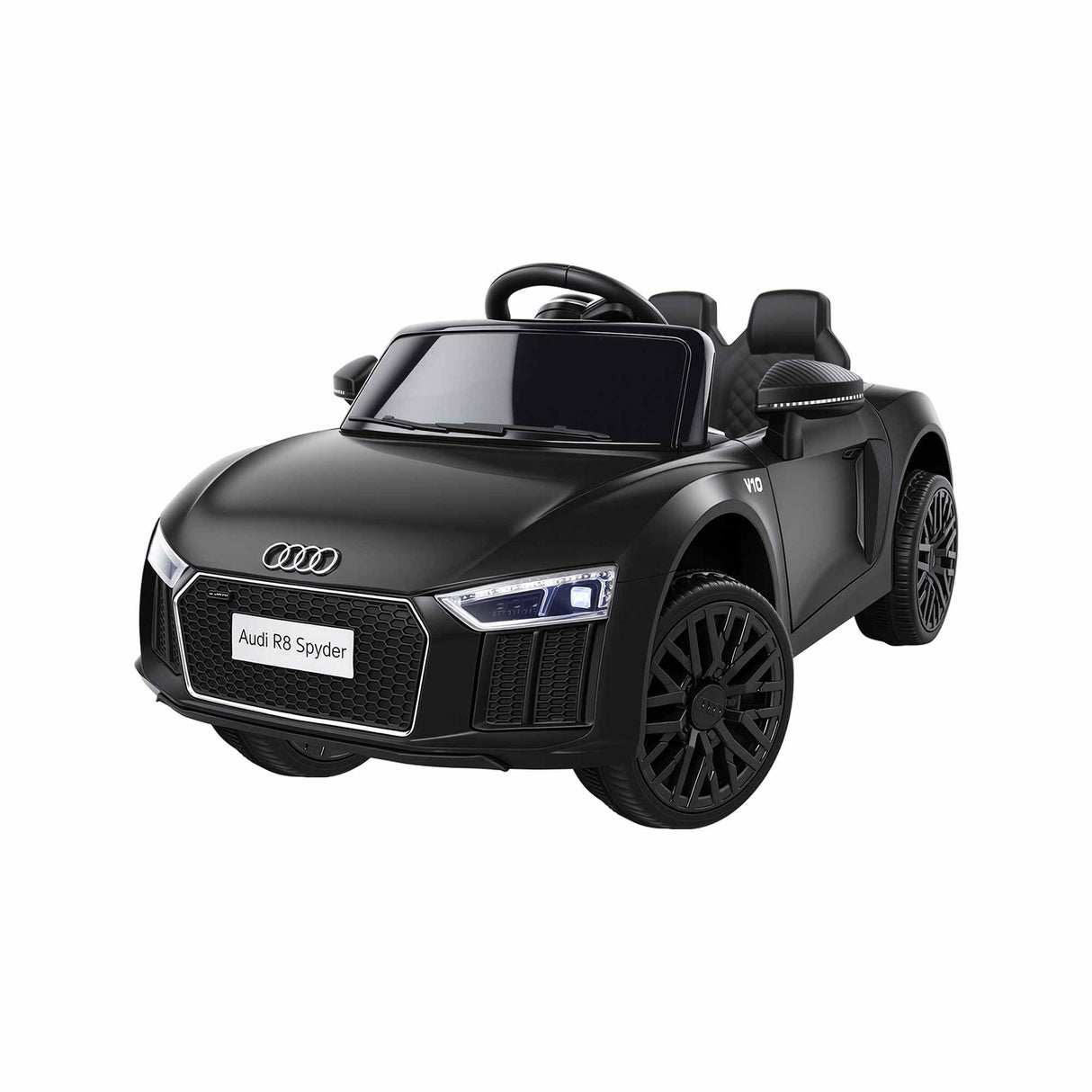 Kids Ride On Car Audi R8 Licensed Sports Electric Toy Cars Black