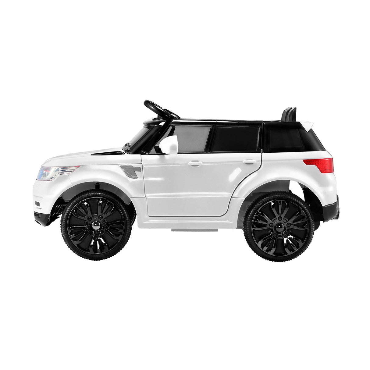 Rigo Kids Electric Ride On Car SUV Range Rover-inspired Cars Remote 12V White