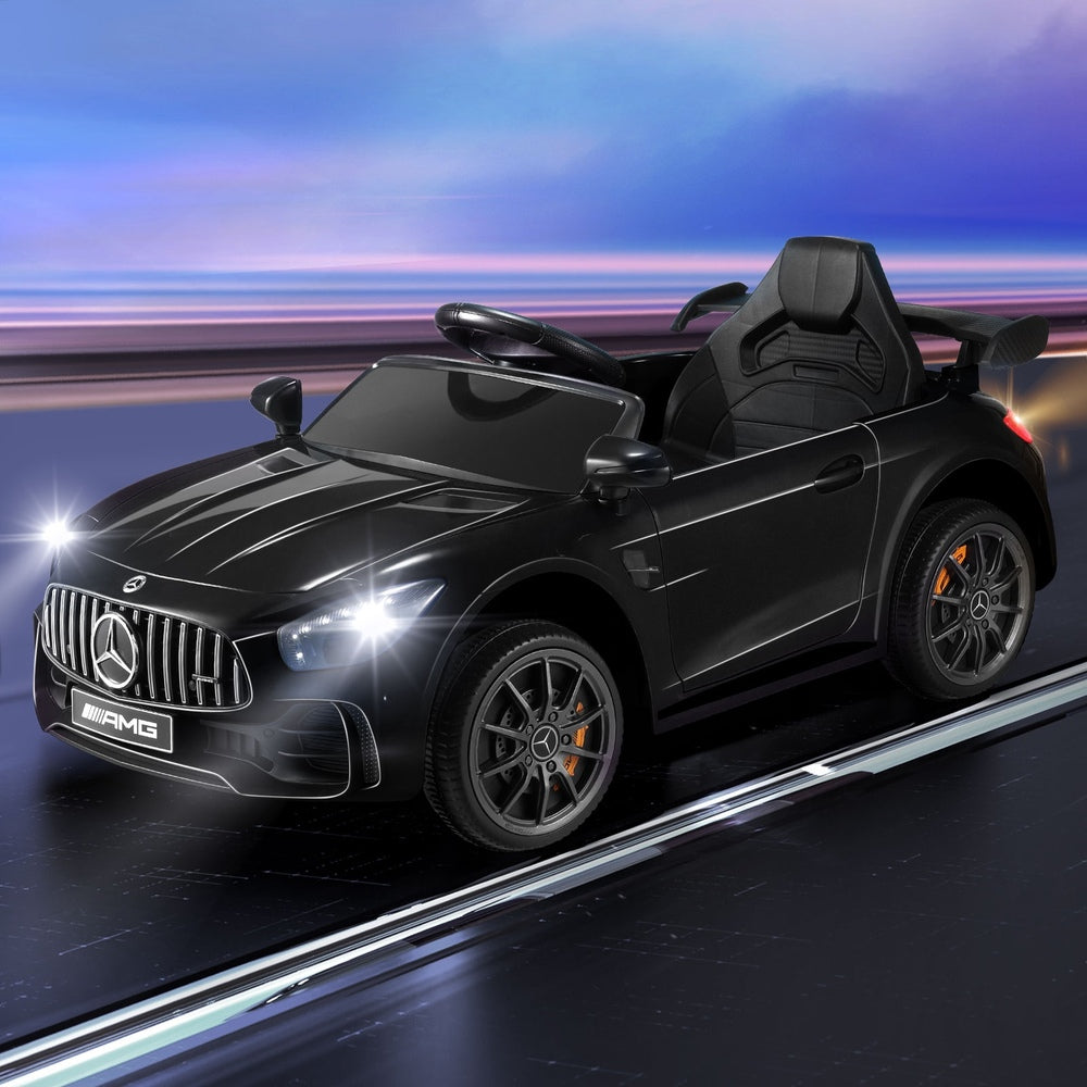 Kids Ride On Car Mercedes-Benz AMG GTR Licensed Black
