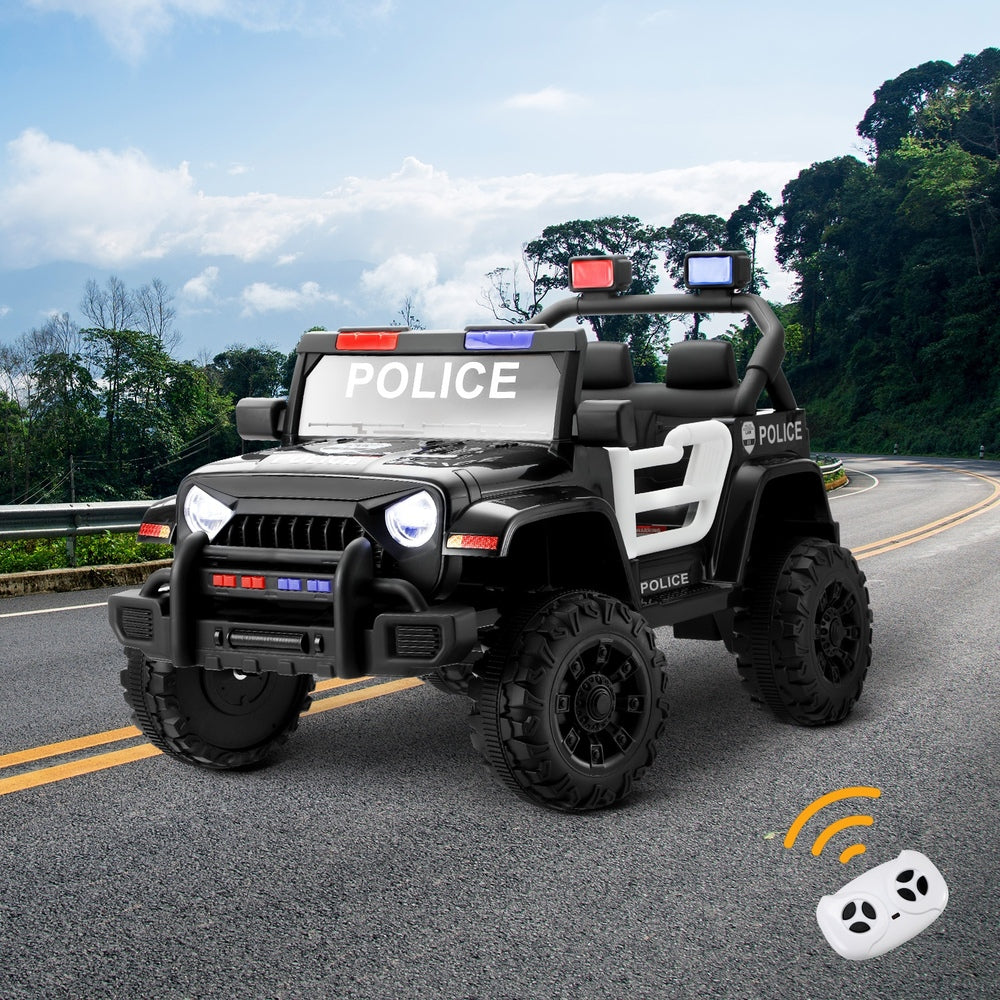 Mazam Kids Police Ride On Car 12V Electric Remote Control Battery
