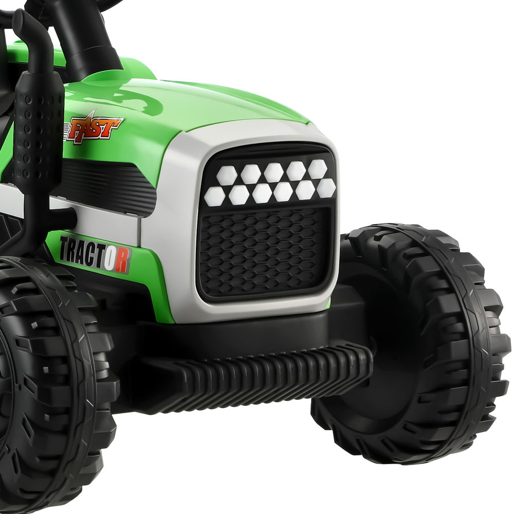 Mazam Kids Ride On Car Tractor 12V Toys Remote Control Green