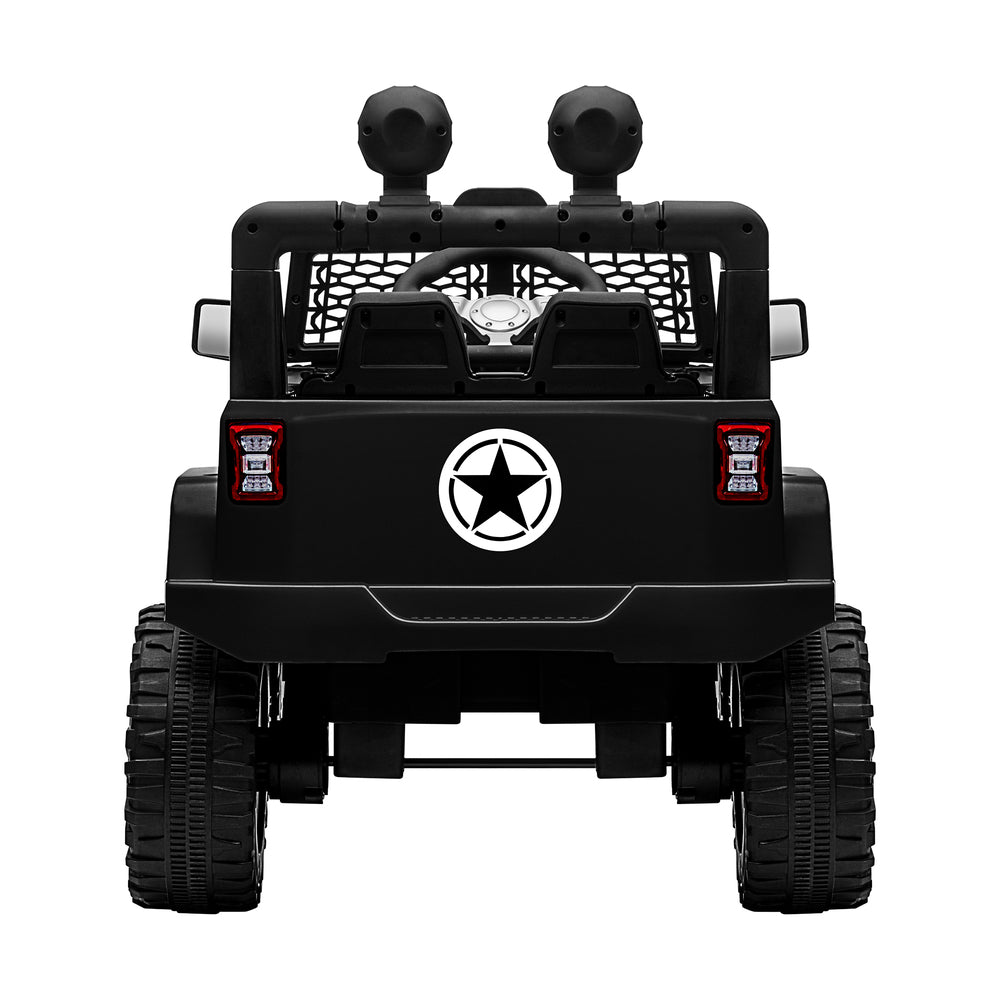 Mazam Kids Ride On Car with Twin Motors and Remote Black