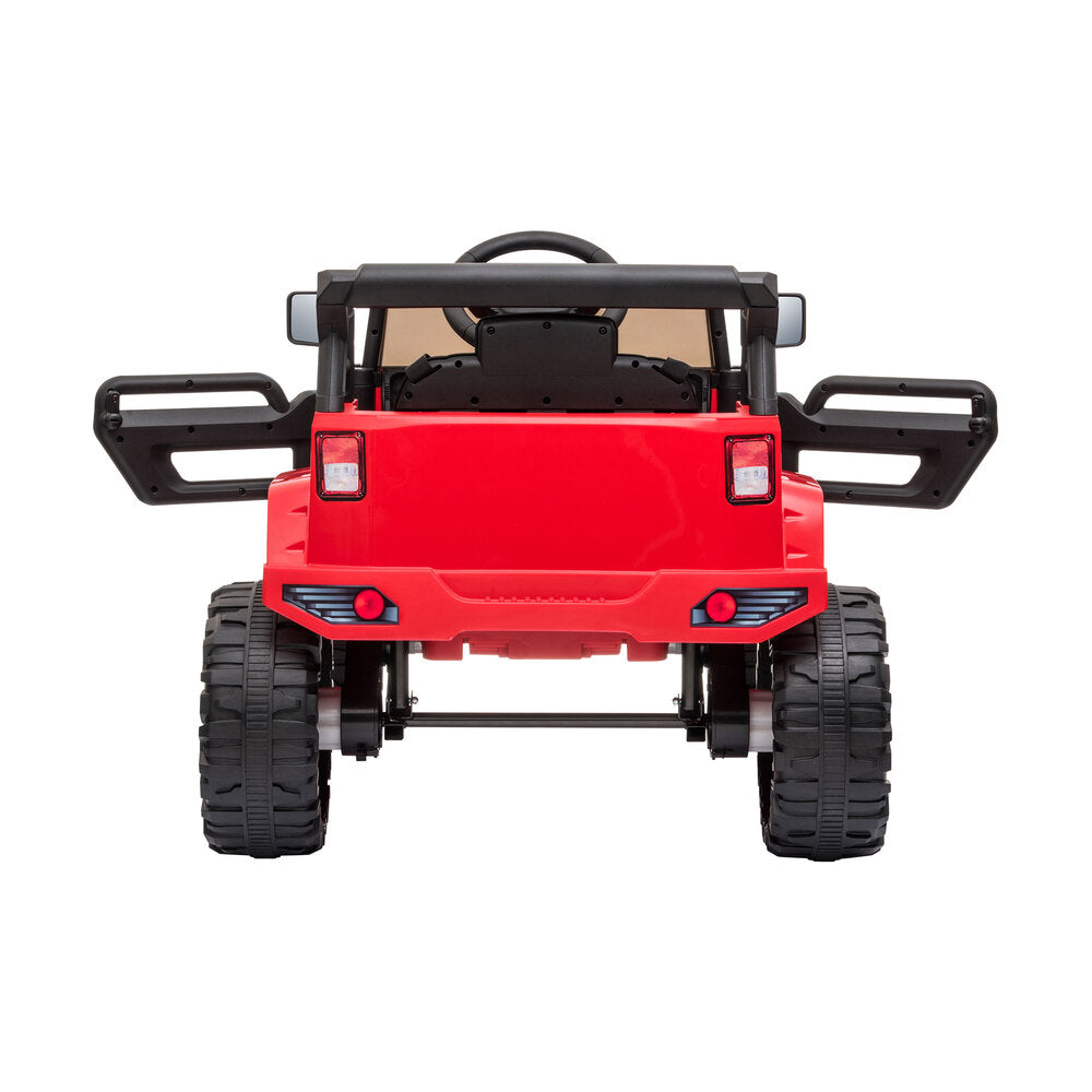 Mazam Ride On Car Remote Electric Jeep Toy MP3 LED 12V Red
