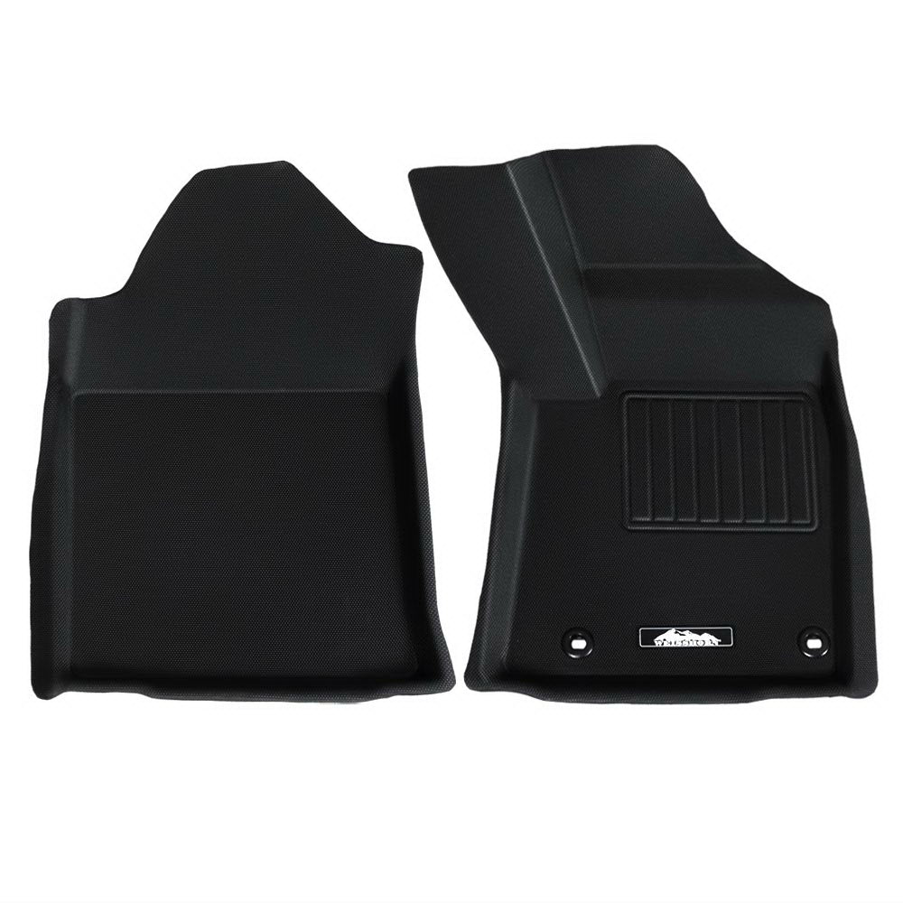 Weisshorn Durable Rubber Floor Mats for Toyota Hilux Dual Cab (2015-2022)