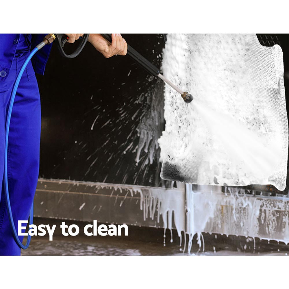 Weisshorn Durable Rubber Floor Mats for Toyota Hilux Dual Cab (2015-2022)