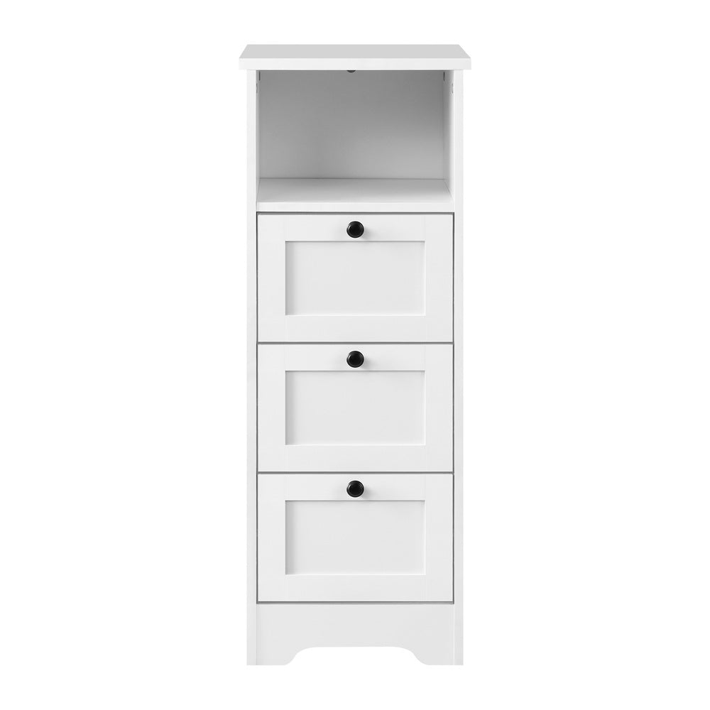 Oikiture 2x Chest of Drawers Storage Cabinet Dresser Tallboy Hamptons