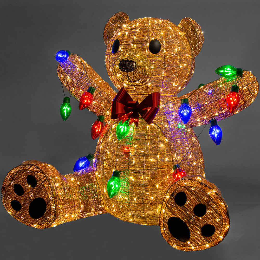 Christabelle Christmas Bear Display LED Lights String Lights Indoor/Outdoor 152cm