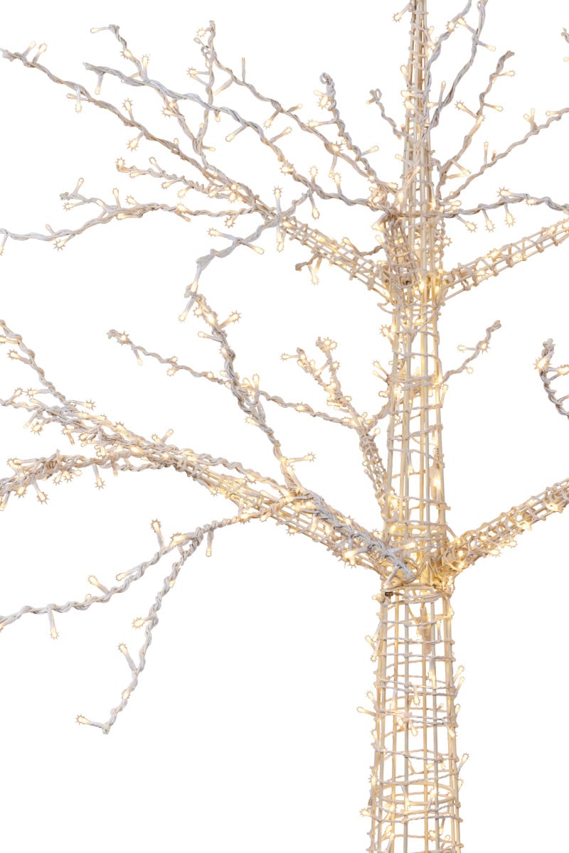 Christabelle Full Light Display Tree with 600 Twinkle Lights Indoor/Outdoor 180cm