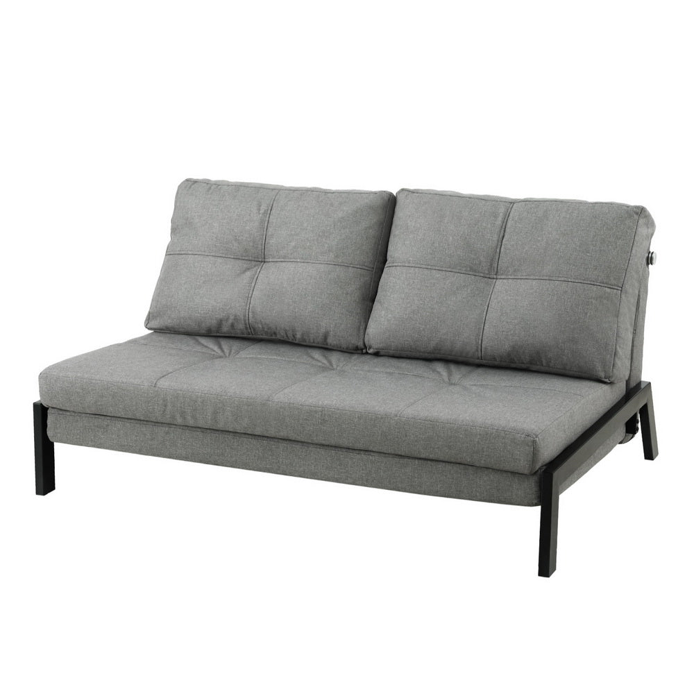 Artiss Sofa Bed 2 Seater Folding Convertible Couch Recliner Lounge Chair