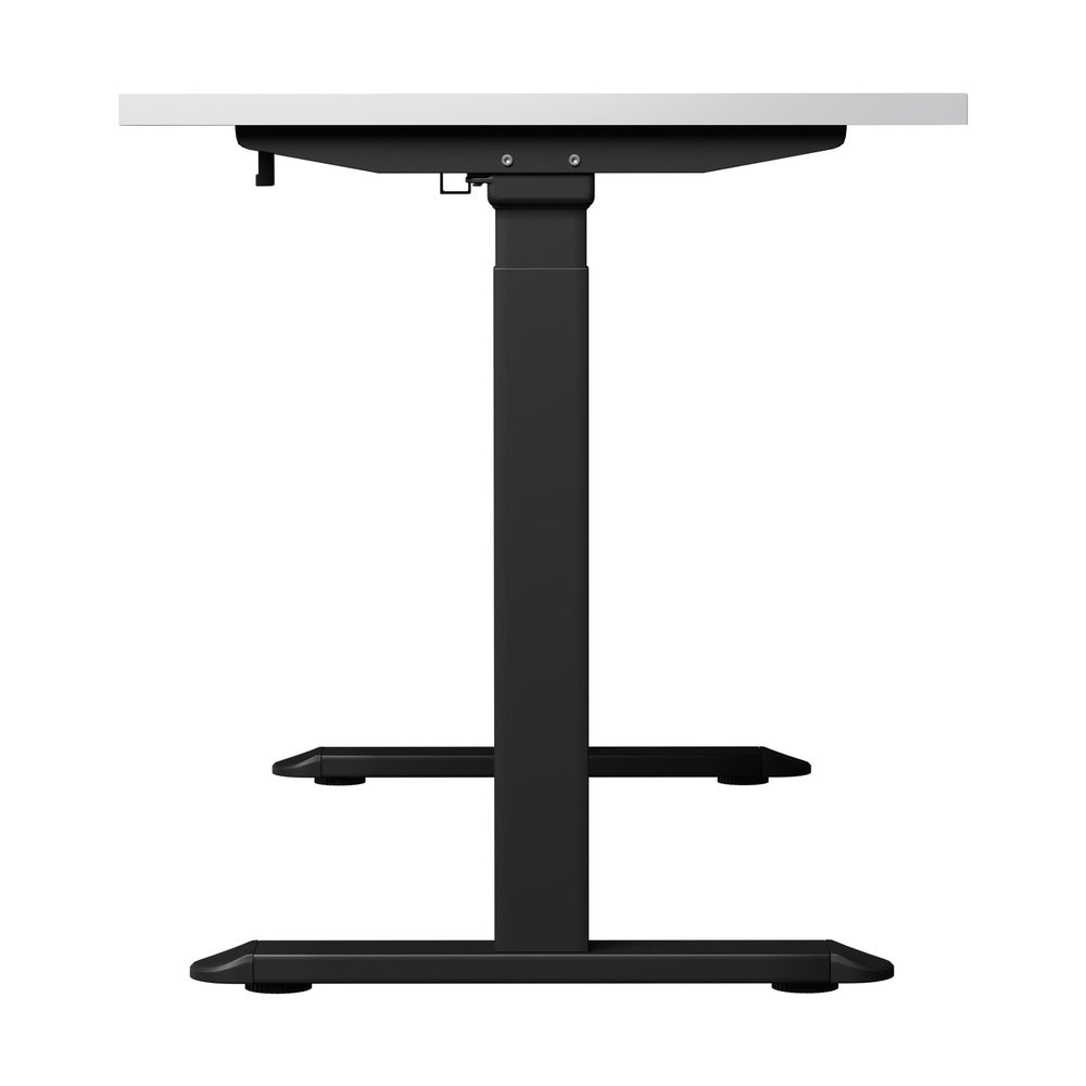 Oikiture Standing Desk Wireless Charging Dual Motor 140CM Black&White