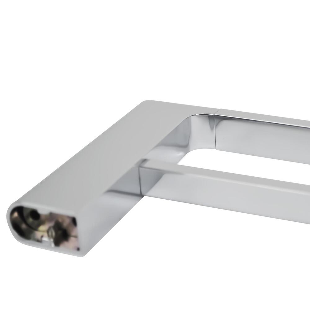 Double Towel Rail 70cm Rack Bar Holder Chrome