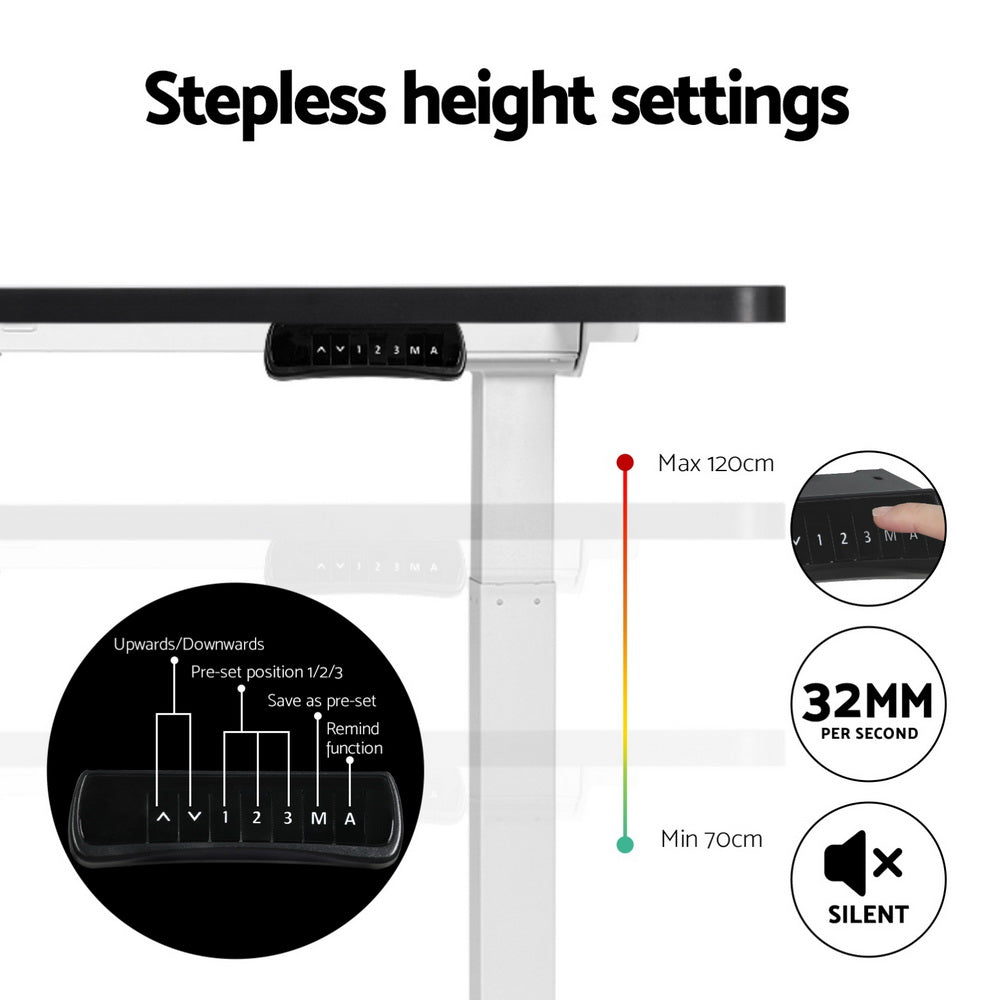 Artiss Treadmill 120cm Automatic Standing Desk with 400mm Electric Walking Pad