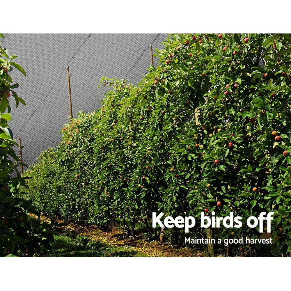 Instahut 30% Shade Cloth 3.66x30m Shadecloth Wide Heavy Duty White