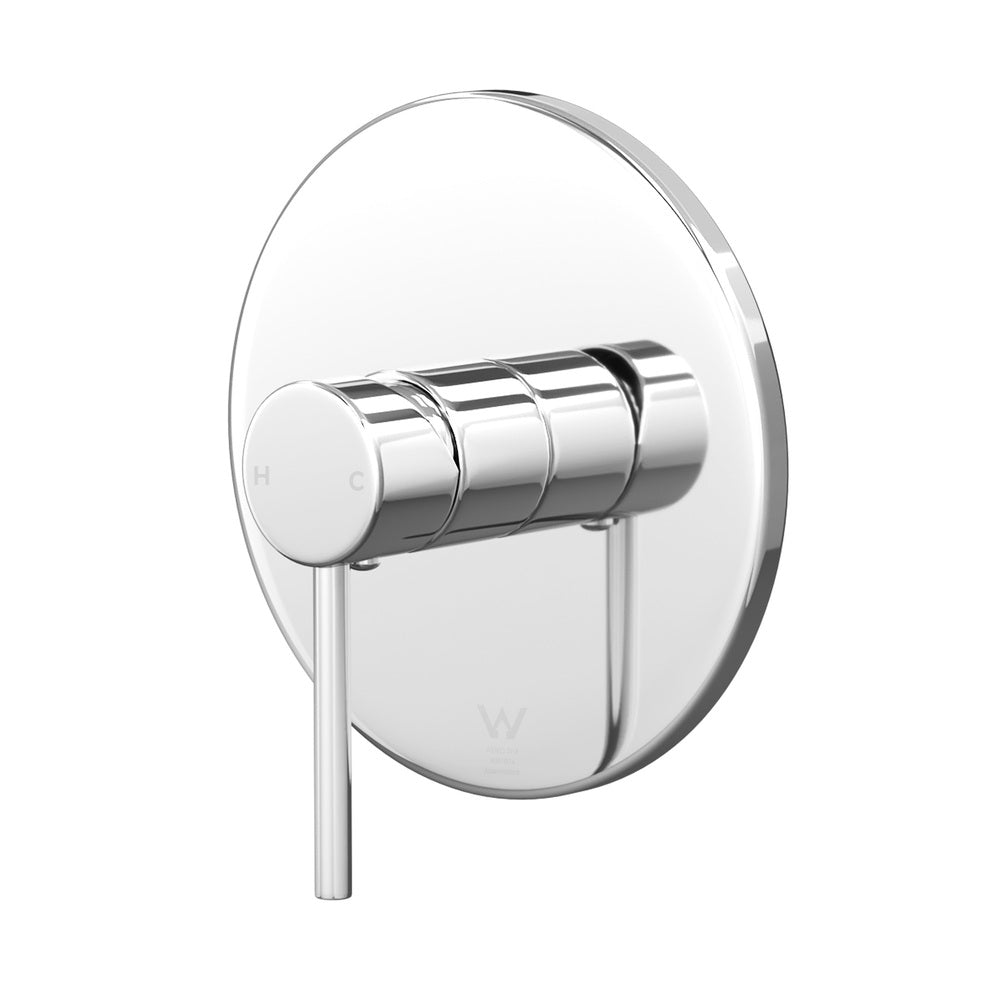 Welba Shower Mixer Tap Round Chrome