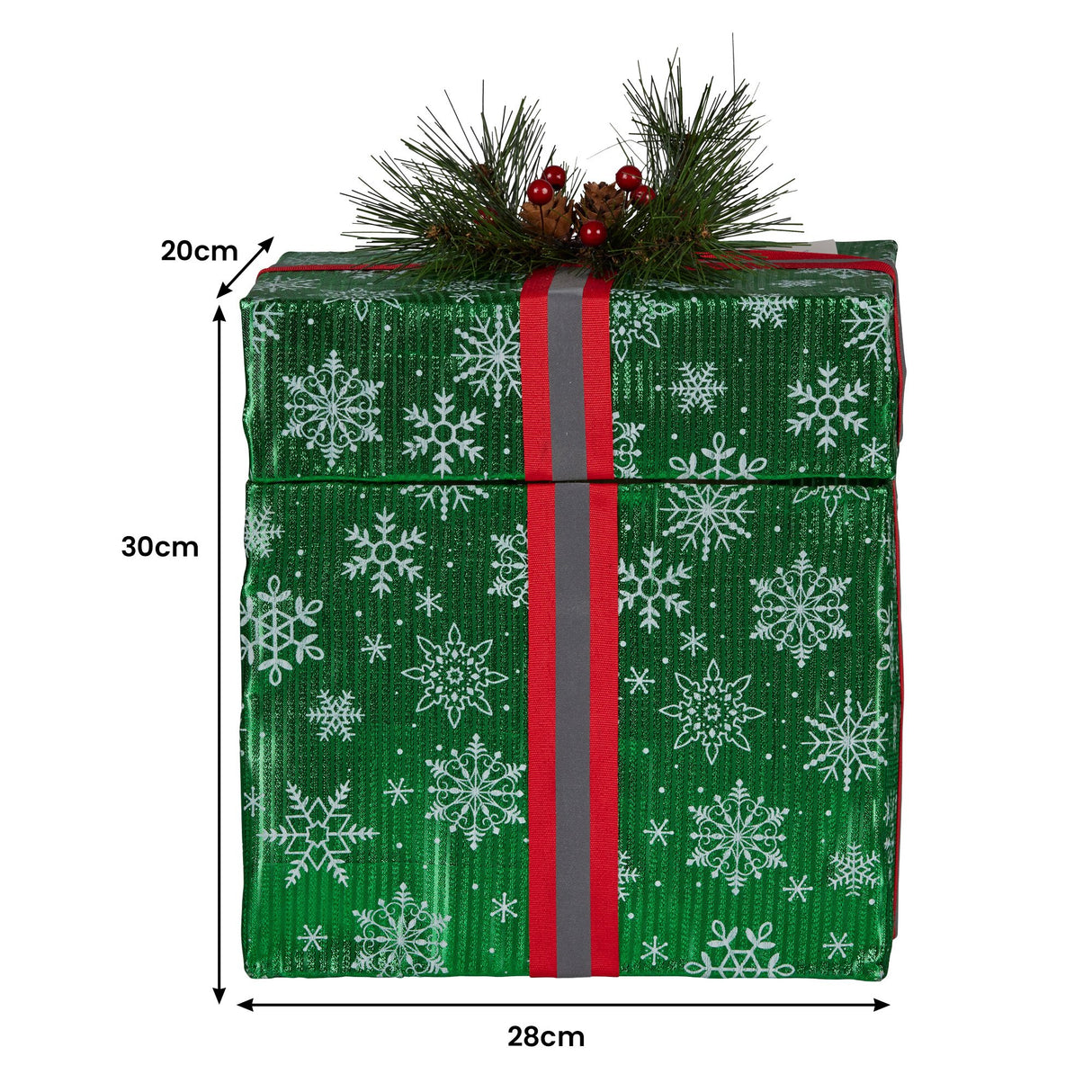 Christabelle Animated Elf in a Gift Box LED Lights Christmas Tree Decoration Ornament Xmas