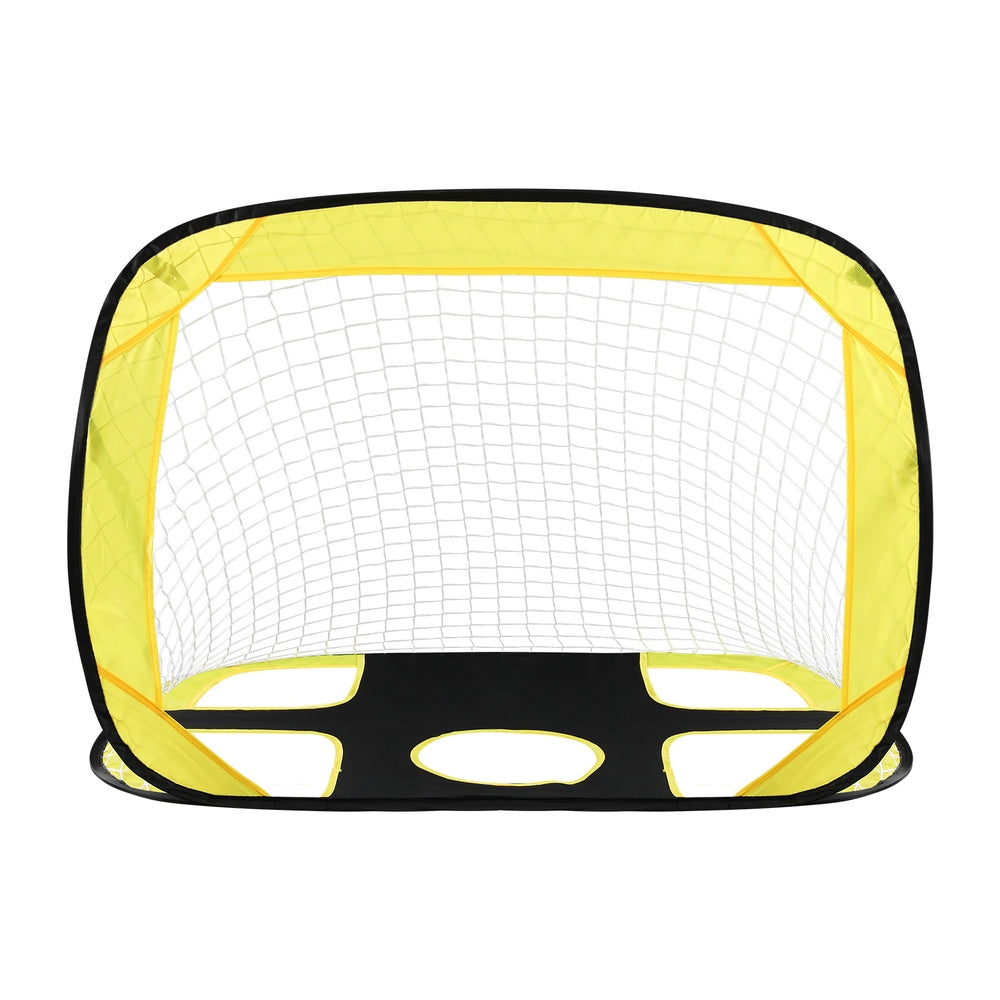 Portable Soccer Training Net - Everfit Rebound Goal with Carry Bag and Fiberglass Stability