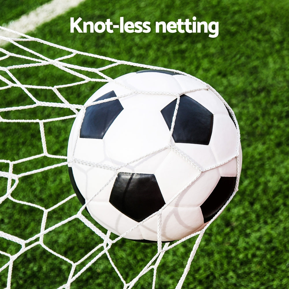 Portable Soccer Training Net - Everfit Rebound Goal with Carry Bag and Fiberglass Stability