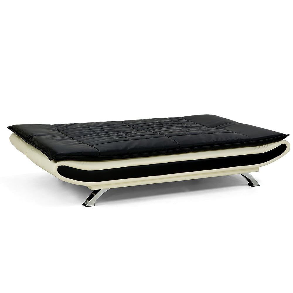 Sarantino Faux Leather Upholstered 3 Seater Sofa - Dual Colour