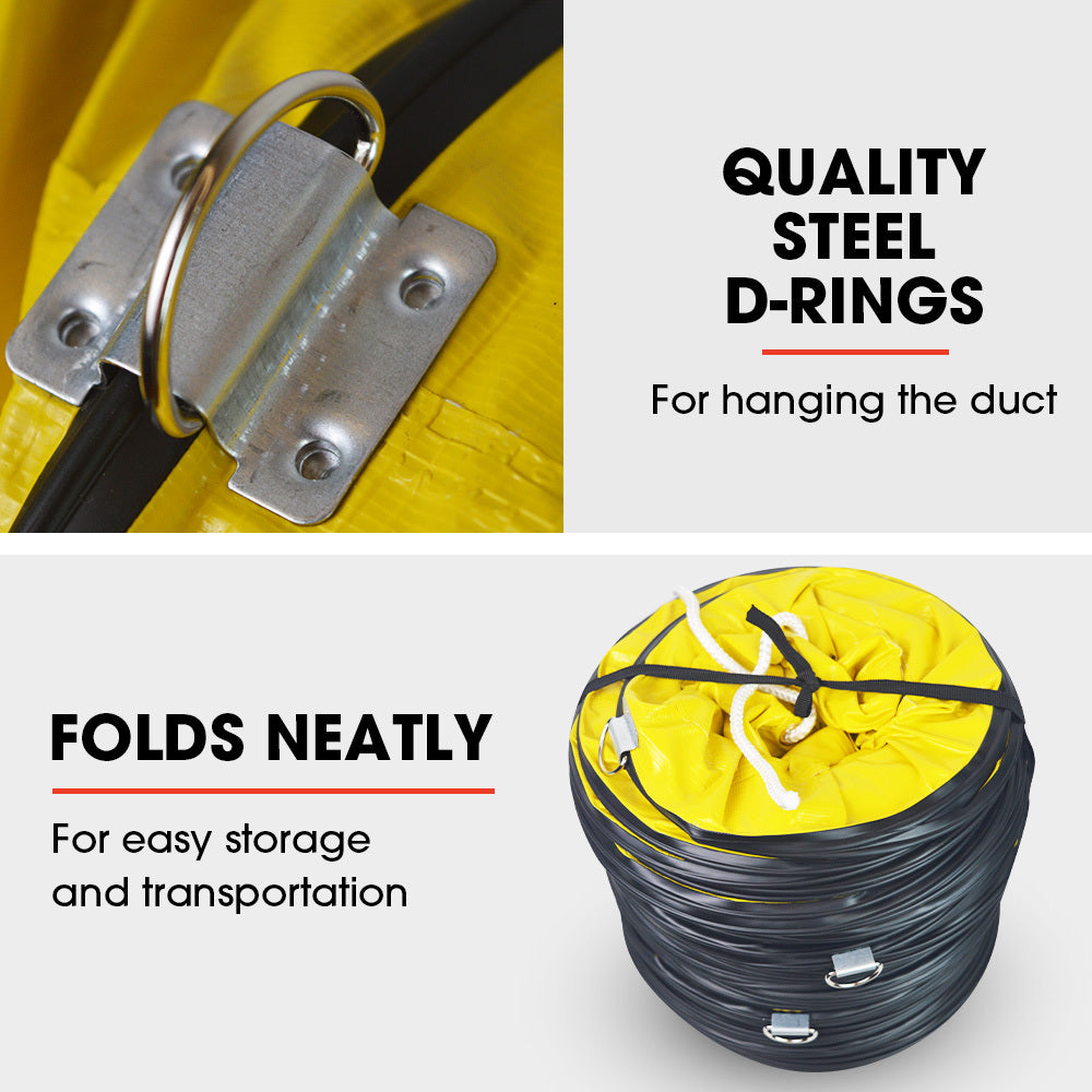 BAUMR-AG 200mm 10m Duct for 8' Air Movers