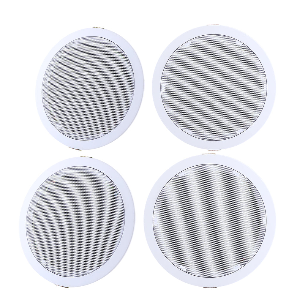 Premium 6-Inch In-Ceiling Speakers for Home Audio System - Set of 4