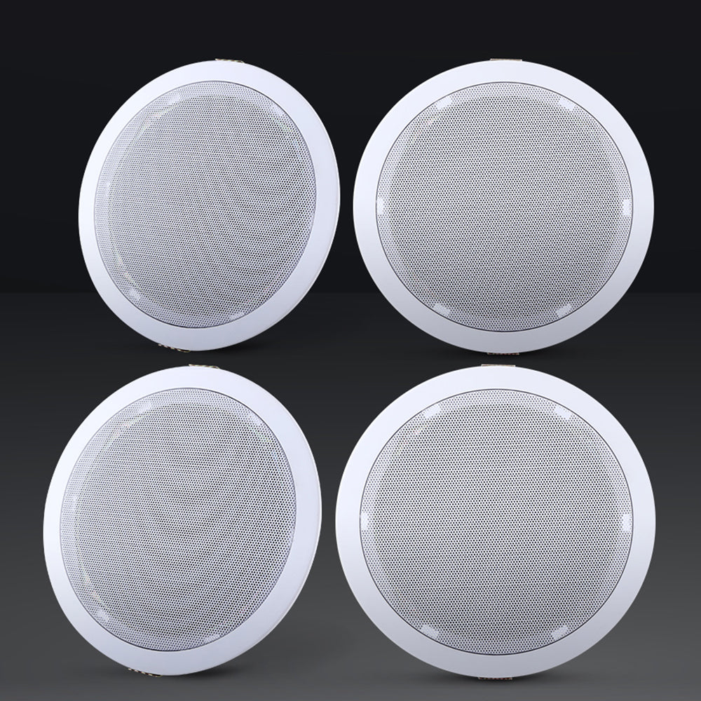 Premium 6-Inch In-Ceiling Speakers for Home Audio System - Set of 4