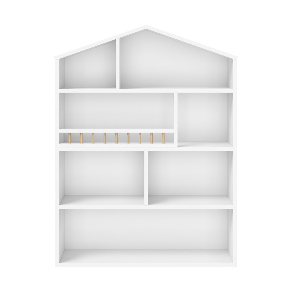 Oikiture Kids Bookshelf Bookcase Organiser Display Shelf