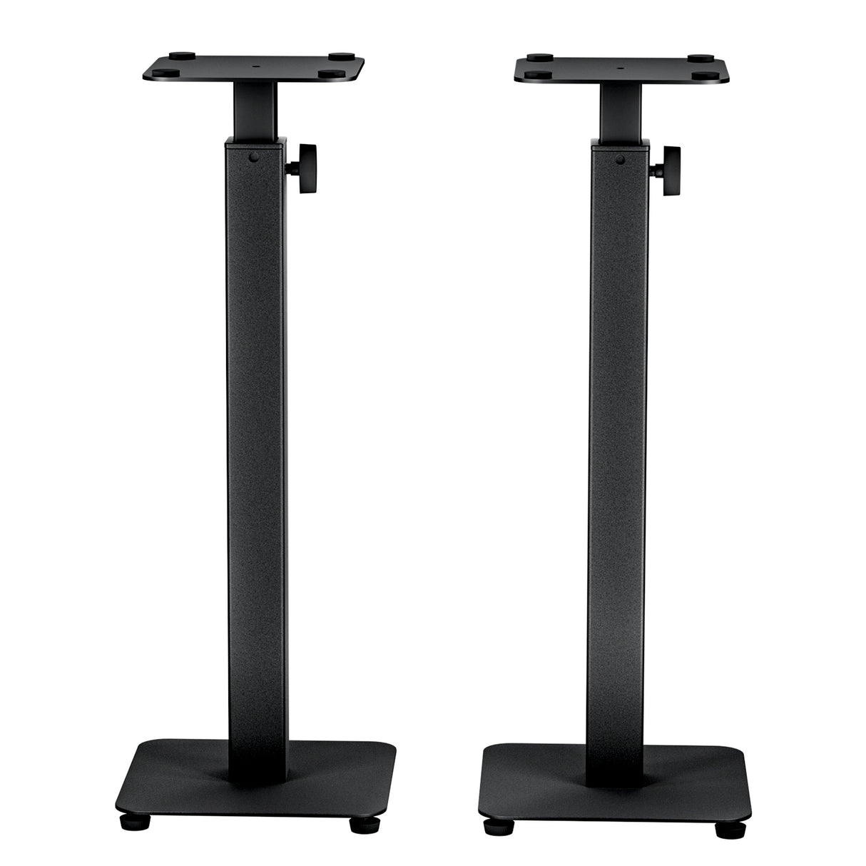 Adjustable Alpha Steel Speaker Stands (Set of 2) - 70-117cm Height