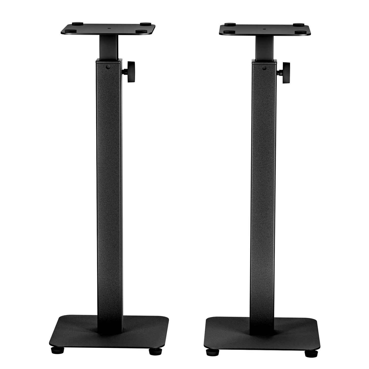 Adjustable Alpha Steel Speaker Stands (Set of 2) - 70-117cm Height